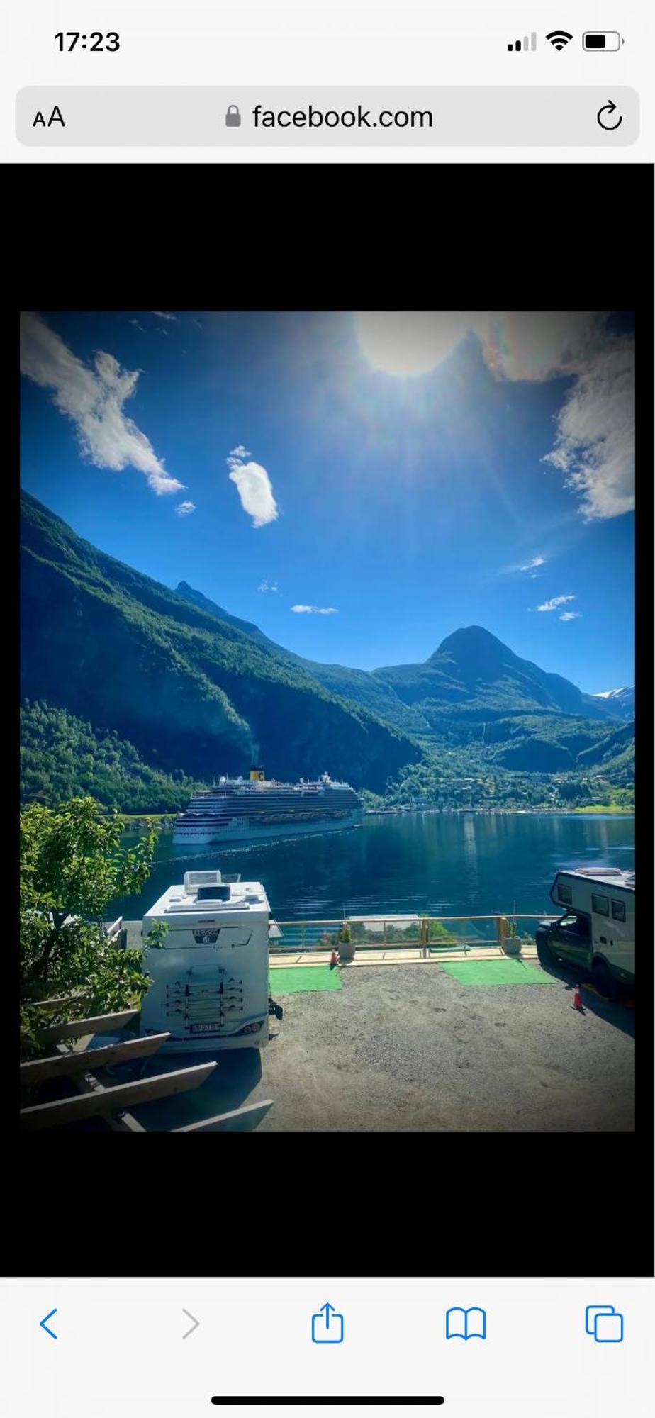 Solhaug Fjordcamping ガイランゲル エクステリア 写真