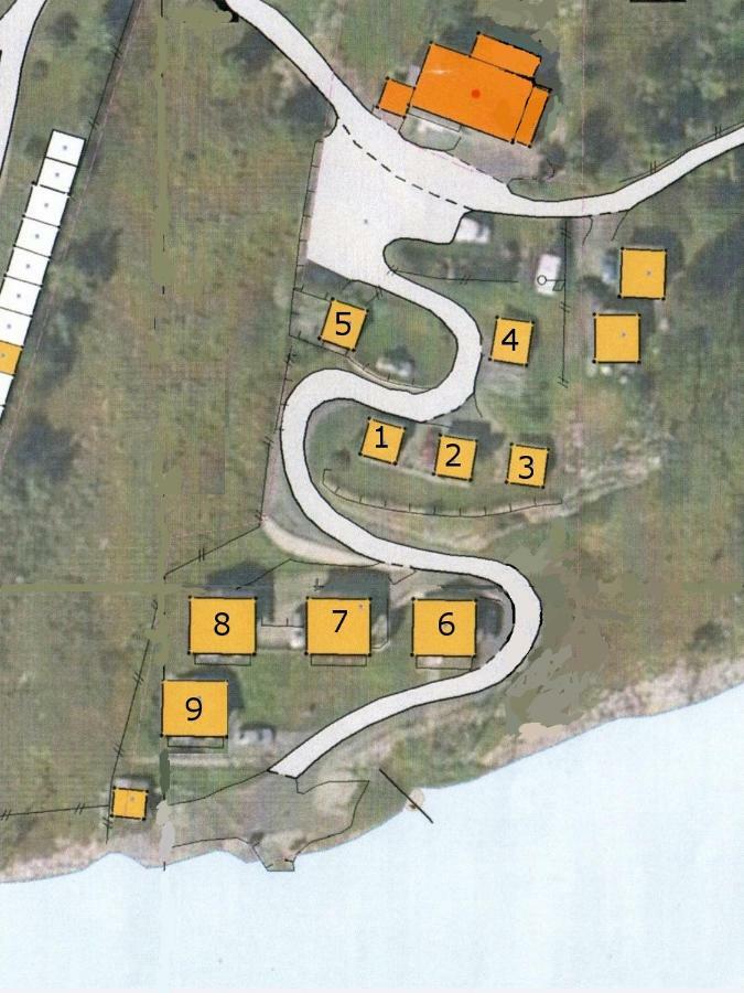 Solhaug Fjordcamping ガイランゲル エクステリア 写真