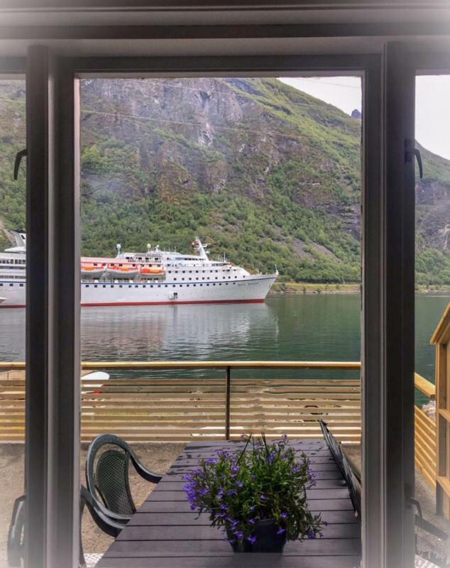Solhaug Fjordcamping ガイランゲル エクステリア 写真